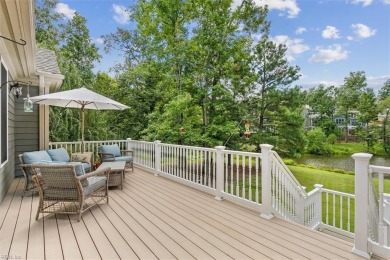 This 2019 custom-built home offers a luxurious  modern living on Fords Colony Country Club in Virginia - for sale on GolfHomes.com, golf home, golf lot