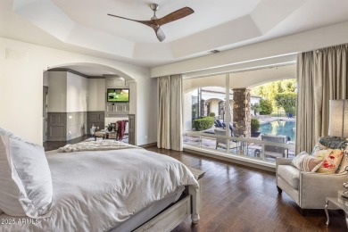 Nestled within an exclusive gated enclave in Paradise Valley on Camelback Golf Club in Arizona - for sale on GolfHomes.com, golf home, golf lot