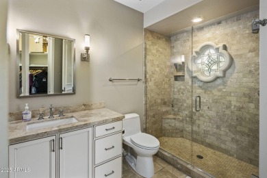 Nestled within an exclusive gated enclave in Paradise Valley on Camelback Golf Club in Arizona - for sale on GolfHomes.com, golf home, golf lot