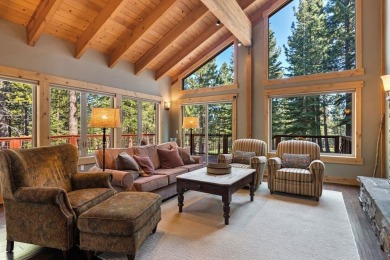 Impeccable taste on the golf course! This darling remodeled home on Tahoe Donner Golf Course in California - for sale on GolfHomes.com, golf home, golf lot