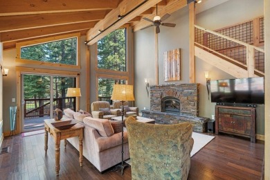Impeccable taste on the golf course! This darling remodeled home on Tahoe Donner Golf Course in California - for sale on GolfHomes.com, golf home, golf lot