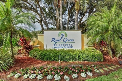 TOP FLOOR 2 bed/2 bath condo in Royal Greens @ Gateway WITH GOLF on Gateway Golf and Country Club in Florida - for sale on GolfHomes.com, golf home, golf lot
