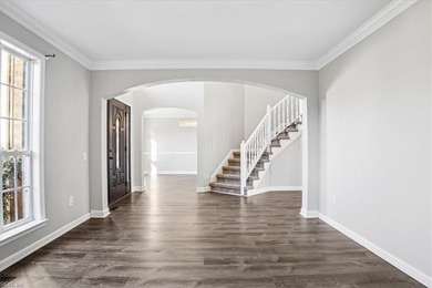 Nestled on the 7th hole of the prestigious Riverfront Golf Club on Riverfront Golf Club in Virginia - for sale on GolfHomes.com, golf home, golf lot