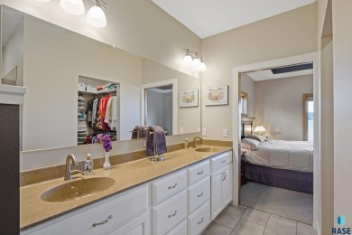 This custom-built 3-bedroom, 2-bath home backs to the 5th hole on The Bridges At Beresford in South Dakota - for sale on GolfHomes.com, golf home, golf lot
