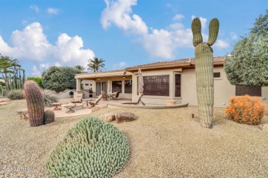 This stunning home is on a quiet non-through street and on the on Sun City Grand Golf Couse and Club in Arizona - for sale on GolfHomes.com, golf home, golf lot