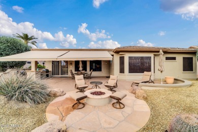 This stunning home is on a quiet non-through street and on the on Sun City Grand Golf Couse and Club in Arizona - for sale on GolfHomes.com, golf home, golf lot