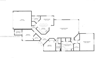 NICE... 3 BEDROOMS 3 FULL BATHROOMS ONE STORY WATERFRONT HOME on Weston Hills Country Club in Florida - for sale on GolfHomes.com, golf home, golf lot