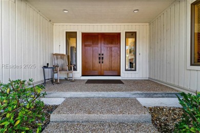 Tucked away in Port Royal, this beautiful single-story home on Port Royal Golf and Racquet Club in South Carolina - for sale on GolfHomes.com, golf home, golf lot