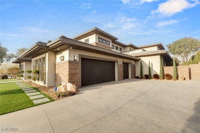 Exquisite custom estate in the prestigious Seven Hills community on Rio Secco Golf Club in Nevada - for sale on GolfHomes.com, golf home, golf lot