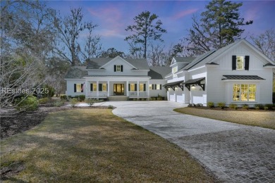 Lowcountry perfection nestled on this large homesite in on Oldfield Golf Club in South Carolina - for sale on GolfHomes.com, golf home, golf lot