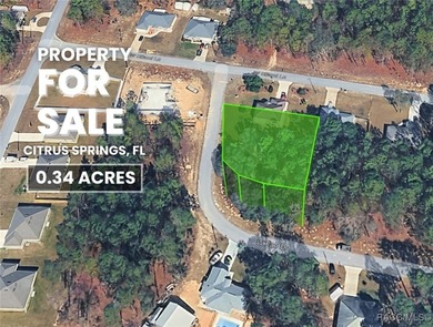 Build your dream home or secure a smart investment in the on Citrus Springs Country Club in Florida - for sale on GolfHomes.com, golf home, golf lot