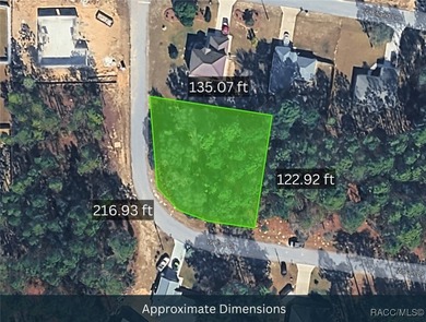 Build your dream home or secure a smart investment in the on Citrus Springs Country Club in Florida - for sale on GolfHomes.com, golf home, golf lot