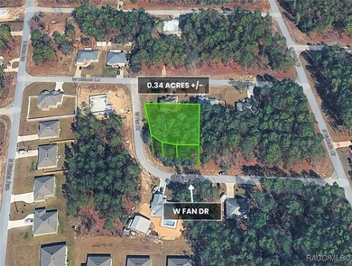 Build your dream home or secure a smart investment in the on Citrus Springs Country Club in Florida - for sale on GolfHomes.com, golf home, golf lot