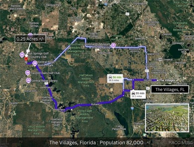 This lot is adjacent to a corner lot at 1263 W Fan Drive on Citrus Springs Country Club in Florida - for sale on GolfHomes.com, golf home, golf lot