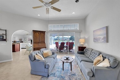 Beautifully remodeled pool home with stunning lake and golf on Burnt Store Golf Club in Florida - for sale on GolfHomes.com, golf home, golf lot