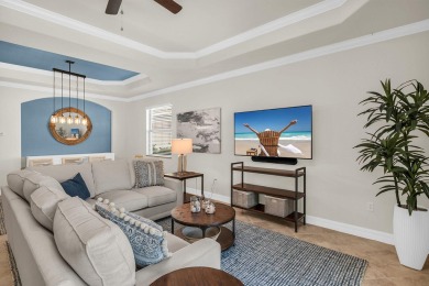 Fabulous opportunity to own this beautiful TURNKEY three bedroom on The Golf Club At Fiddlers Creek in Florida - for sale on GolfHomes.com, golf home, golf lot