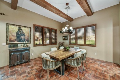 Experience luxurious living offered TURNKEY FURNISHED, (artwork on Superstition Mountain Club - Lost Gold in Arizona - for sale on GolfHomes.com, golf home, golf lot