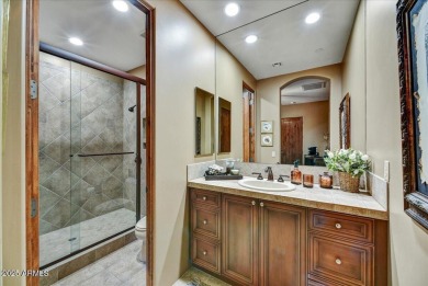 Experience luxurious living offered TURNKEY FURNISHED, (artwork on Superstition Mountain Club - Lost Gold in Arizona - for sale on GolfHomes.com, golf home, golf lot
