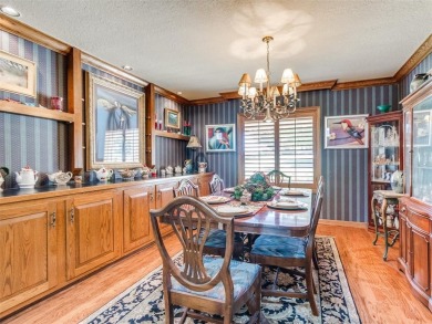 Discover the epitome of luxury living in this meticulously on Shawnee Country Club in Oklahoma - for sale on GolfHomes.com, golf home, golf lot