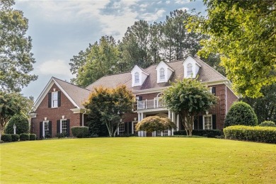 You drive up the hill and there it is, an all-brick beauty on Polo Golf and Country Club in Georgia - for sale on GolfHomes.com, golf home, golf lot