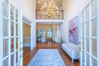 You drive up the hill and there it is, an all-brick beauty on Polo Golf and Country Club in Georgia - for sale on GolfHomes.com, golf home, golf lot