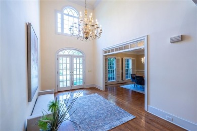 You drive up the hill and there it is, an all-brick beauty on Polo Golf and Country Club in Georgia - for sale on GolfHomes.com, golf home, golf lot