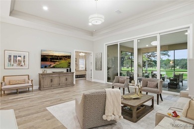 Location, location, location - this 2024 4 bedroom, 4 bath, 8 on Black Diamond Ranch Golf Course in Florida - for sale on GolfHomes.com, golf home, golf lot