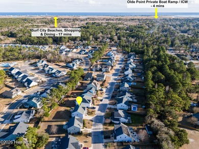 Welcome to this lovely, very well maintained and freshly painted on Olde Point Golf and Country Club in North Carolina - for sale on GolfHomes.com, golf home, golf lot