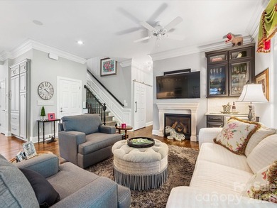 This beautiful home is a hidden gem in the gated community of on Carmel Country Club in North Carolina - for sale on GolfHomes.com, golf home, golf lot