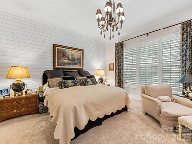 This beautiful home is a hidden gem in the gated community of on Carmel Country Club in North Carolina - for sale on GolfHomes.com, golf home, golf lot