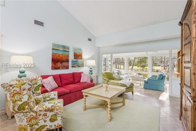 The only 2BR/2BA lakefront Briarwood Villa available in Sea on Sea Pines Golf and Resort  in South Carolina - for sale on GolfHomes.com, golf home, golf lot