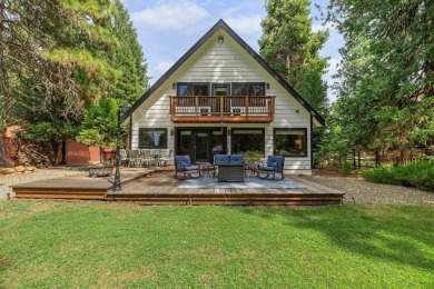 Perched along the second tee box of the Lake Almanor Country on Lake Almanor Country Club in California - for sale on GolfHomes.com, golf home, golf lot