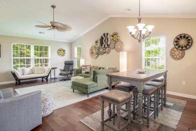 Welcome to coastal living at its finest! Updated kitchen granite on True Blue Plantation in South Carolina - for sale on GolfHomes.com, golf home, golf lot