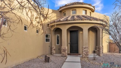 Welcome to this Tuscan-style masterpiece by Rachel Matthews in on Sierra Del Rio Golf Club in New Mexico - for sale on GolfHomes.com, golf home, golf lot