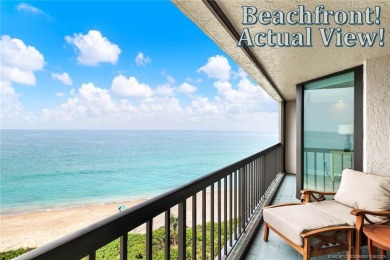 BEACHFRONT!  Perfect 9th floor views from this 2BR, 2 bath on Island Dunes Country Club in Florida - for sale on GolfHomes.com, golf home, golf lot