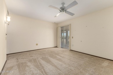 Located right on the golf course, this great 3-bedroom, 2 bath on Sun City-Willow Creek / Willow Brook  in Arizona - for sale on GolfHomes.com, golf home, golf lot