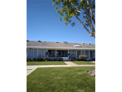 Look onto the relaxing view of the greenbelt in this northeast on Leisure World Seal Beach Golf Course in California - for sale on GolfHomes.com, golf home, golf lot