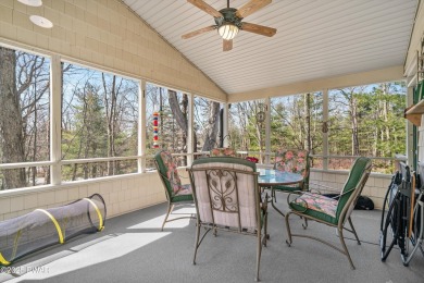 On over an acre in a very quiet cul-de-sac, this quality built on Lords Valley Country Club, Inc in Pennsylvania - for sale on GolfHomes.com, golf home, golf lot