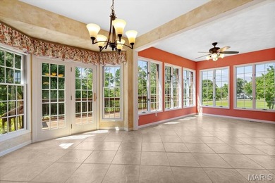 Luxury Golf Course Living Awaits! Sprawling ranch home sits near on The Orchards Golf Club in Illinois - for sale on GolfHomes.com, golf home, golf lot