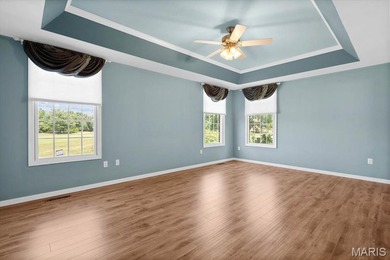 Luxury Golf Course Living Awaits! Sprawling ranch home sits near on The Orchards Golf Club in Illinois - for sale on GolfHomes.com, golf home, golf lot