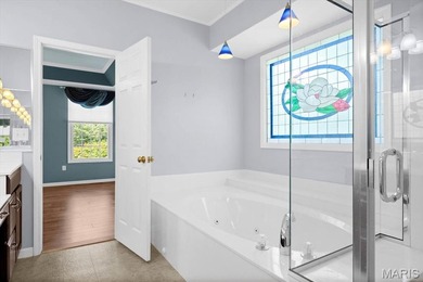 Luxury Golf Course Living Awaits! Sprawling ranch home sits near on The Orchards Golf Club in Illinois - for sale on GolfHomes.com, golf home, golf lot