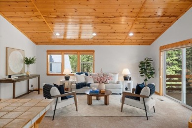 This beautifully designed home offers a spacious and on Tahoe Donner Golf Course in California - for sale on GolfHomes.com, golf home, golf lot