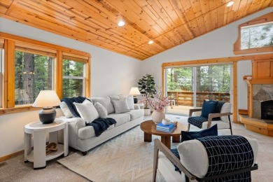 This beautifully designed home offers a spacious and on Tahoe Donner Golf Course in California - for sale on GolfHomes.com, golf home, golf lot