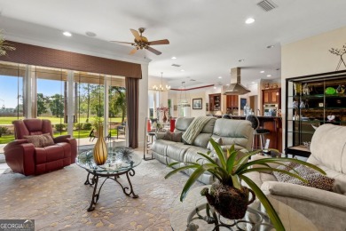 Enjoy serene views of the marsh and the golf course in this on The Club At Osprey Cove in Georgia - for sale on GolfHomes.com, golf home, golf lot
