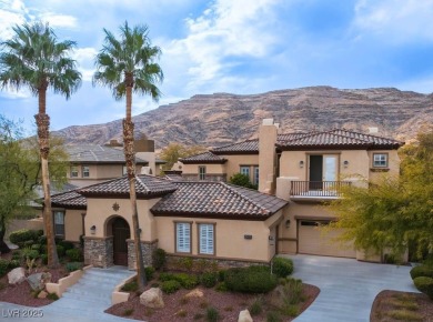 Impressive luxury home ideally situated on the golf course on Red Rock Country Club in Nevada - for sale on GolfHomes.com, golf home, golf lot