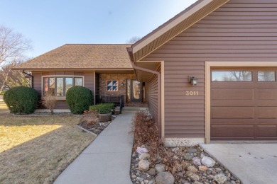 This custom-built home sits on the edge of Walter's Ridge golf on Pheasant Ridge Municipal Golf Course in Iowa - for sale on GolfHomes.com, golf home, golf lot