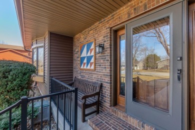 This custom-built home sits on the edge of Walter's Ridge golf on Pheasant Ridge Municipal Golf Course in Iowa - for sale on GolfHomes.com, golf home, golf lot