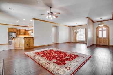 Built in 2008 by renowned builder Lynn Unruh, this stunning on Pheasant Run in Oklahoma - for sale on GolfHomes.com, golf home, golf lot