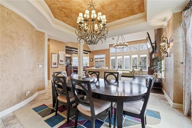 Experience luxury living in this stunning 1.5-story home on The Deuce At the National Golf Club of Kansas City in Missouri - for sale on GolfHomes.com, golf home, golf lot