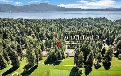 Here's your chance to own one of the few remaining level golf on Lake Almanor Country Club in California - for sale on GolfHomes.com, golf home, golf lot